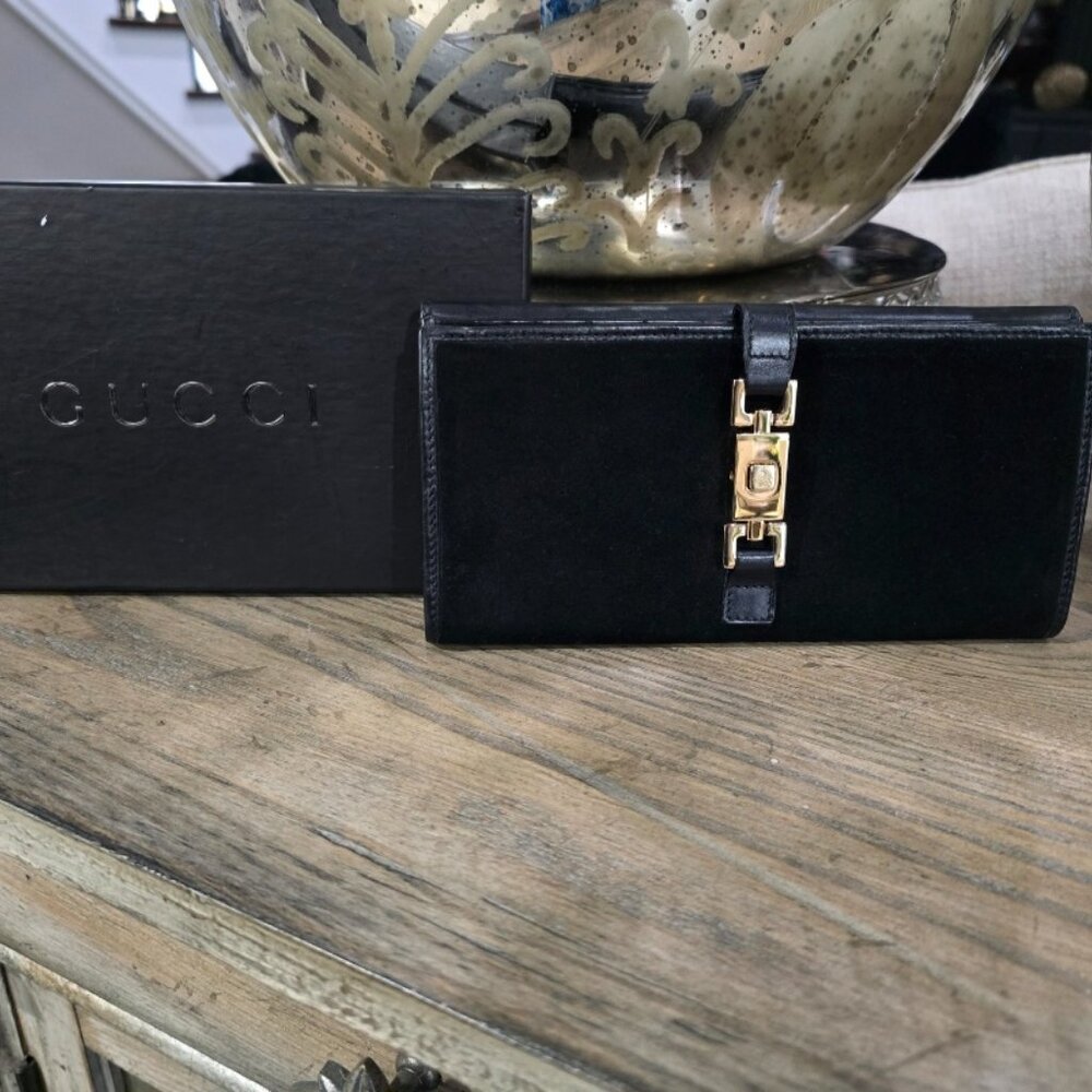 Pristine Authentic Gucci Jackie Long Wallet - Picture 2 of 13